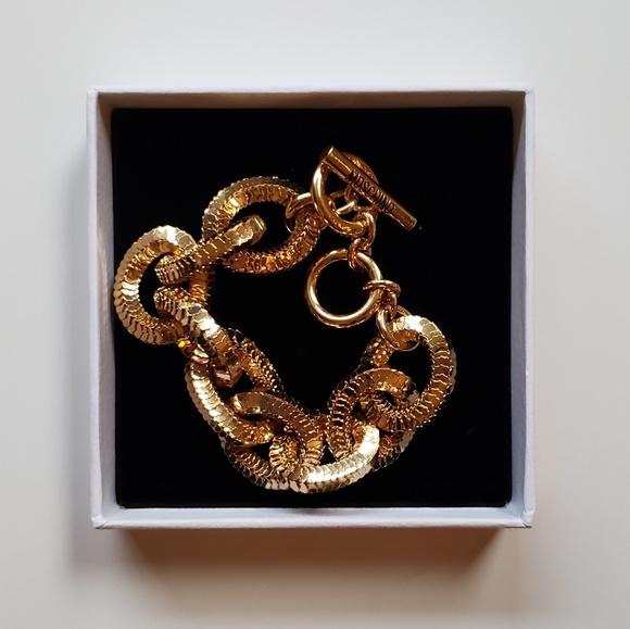 Moschino H&M Gold-plated Bracelet 2018 - Picture 3 of 3